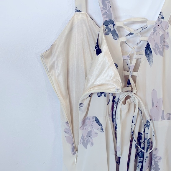 Urban Outfitters Margot Summer Floral Fit & Flare Women’s Size M Lined Dress - Picture 6 of 13